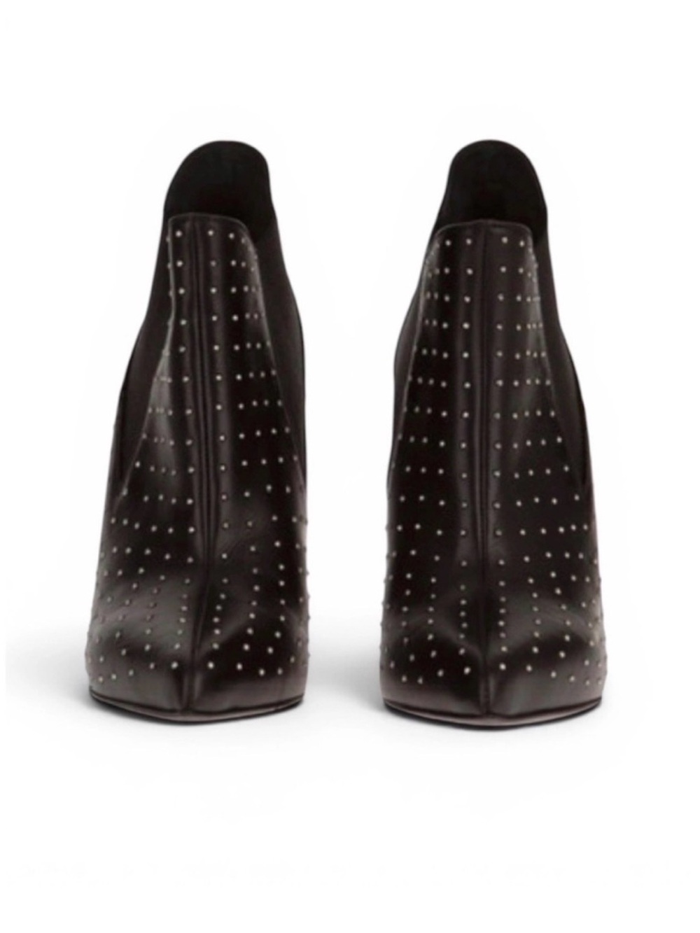 Saint Laurent black leather ankle boots Size 36 - Picture 3 of 7